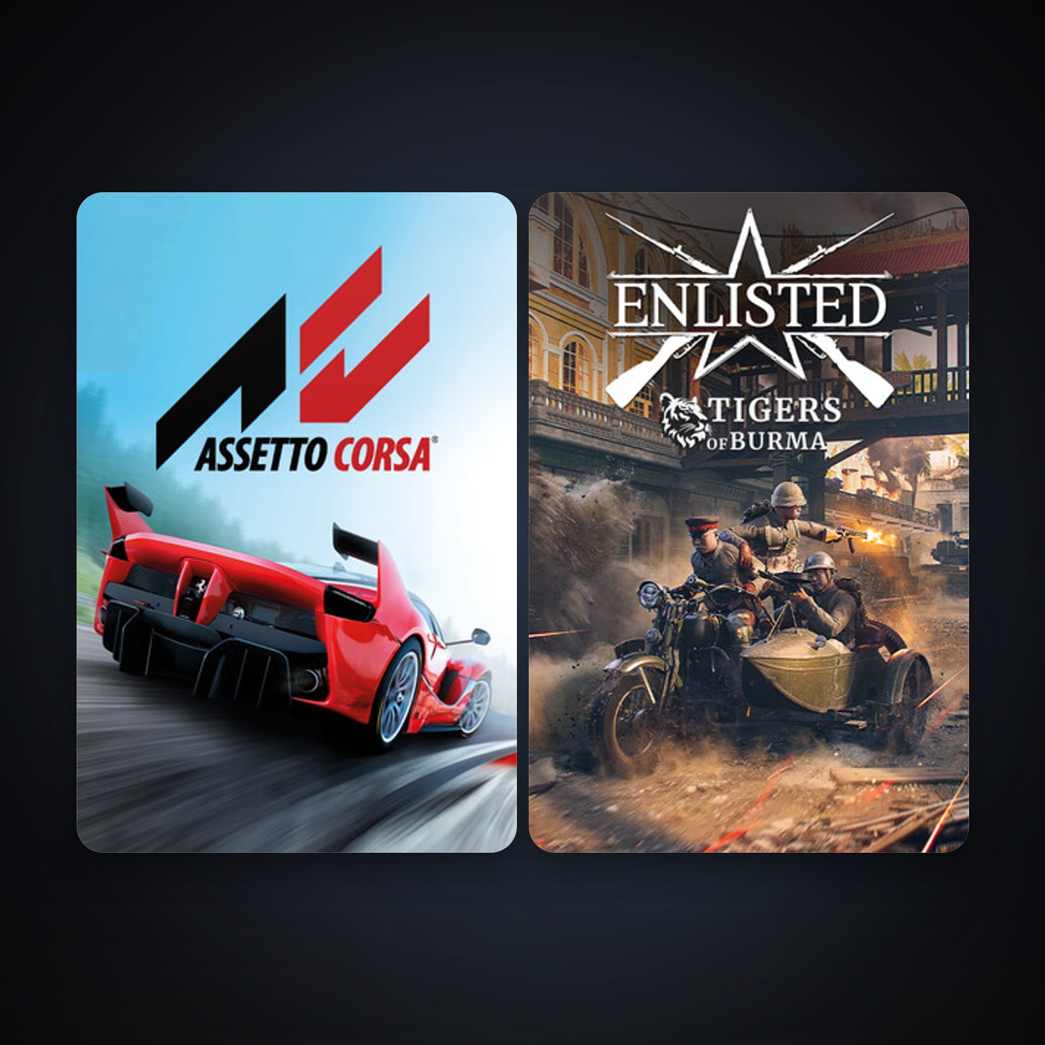 Free CS2 (No Prime) + Assetto Corsa, 7 games, clean — HabibiAccounts