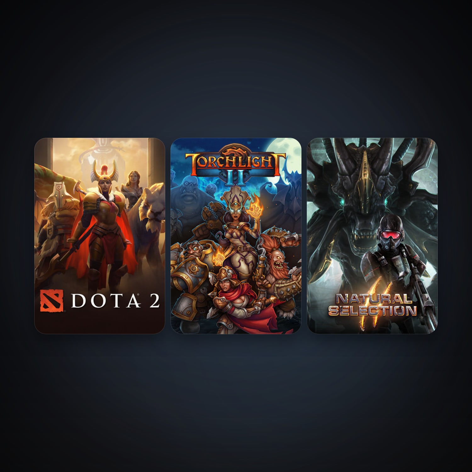 Dota 2 + Natural Selection 2, 12 games, clean — HabibiAccounts