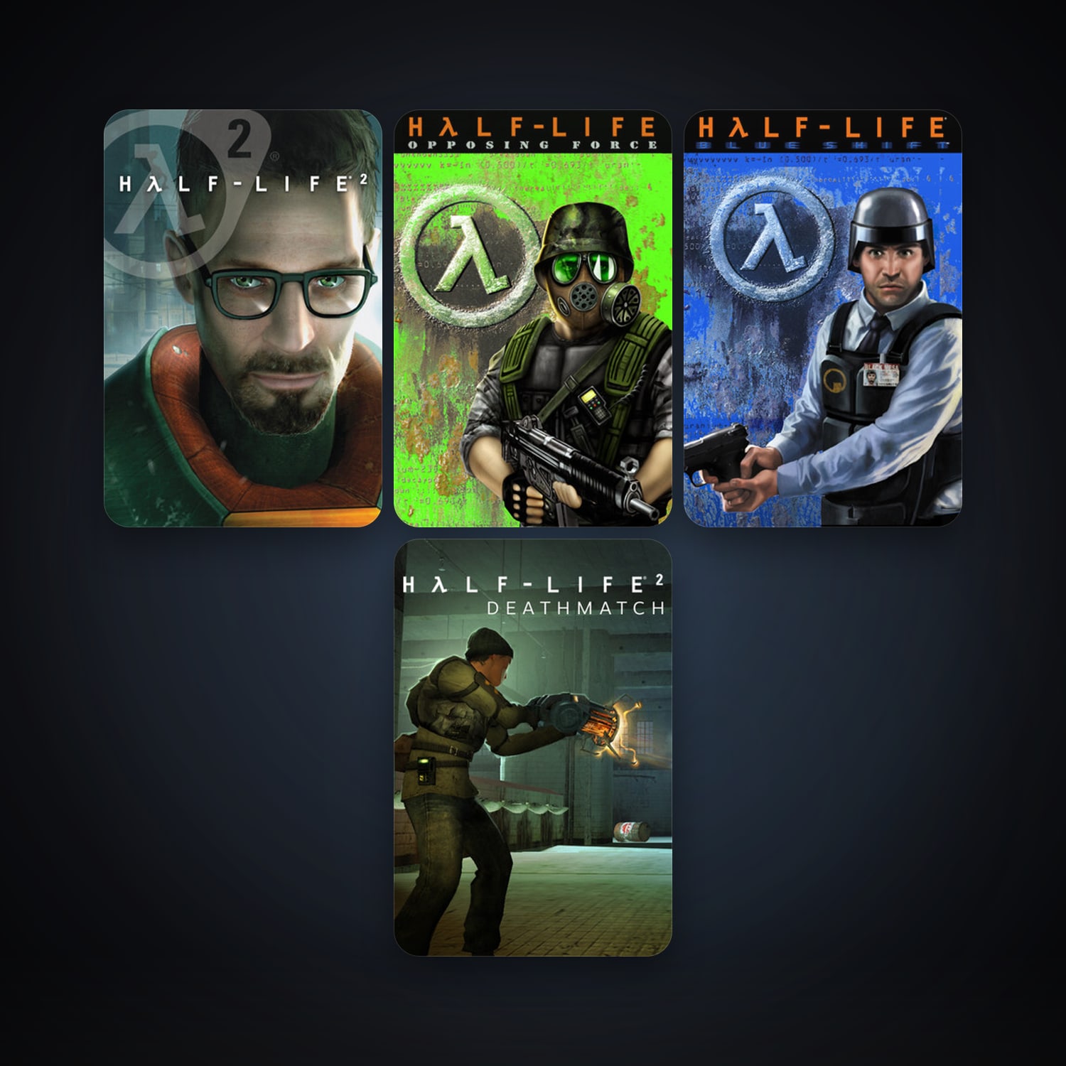 Half-Life: Opposing Force + Half-Life: Blue Shift, 5 games, clean — HabibiAccounts