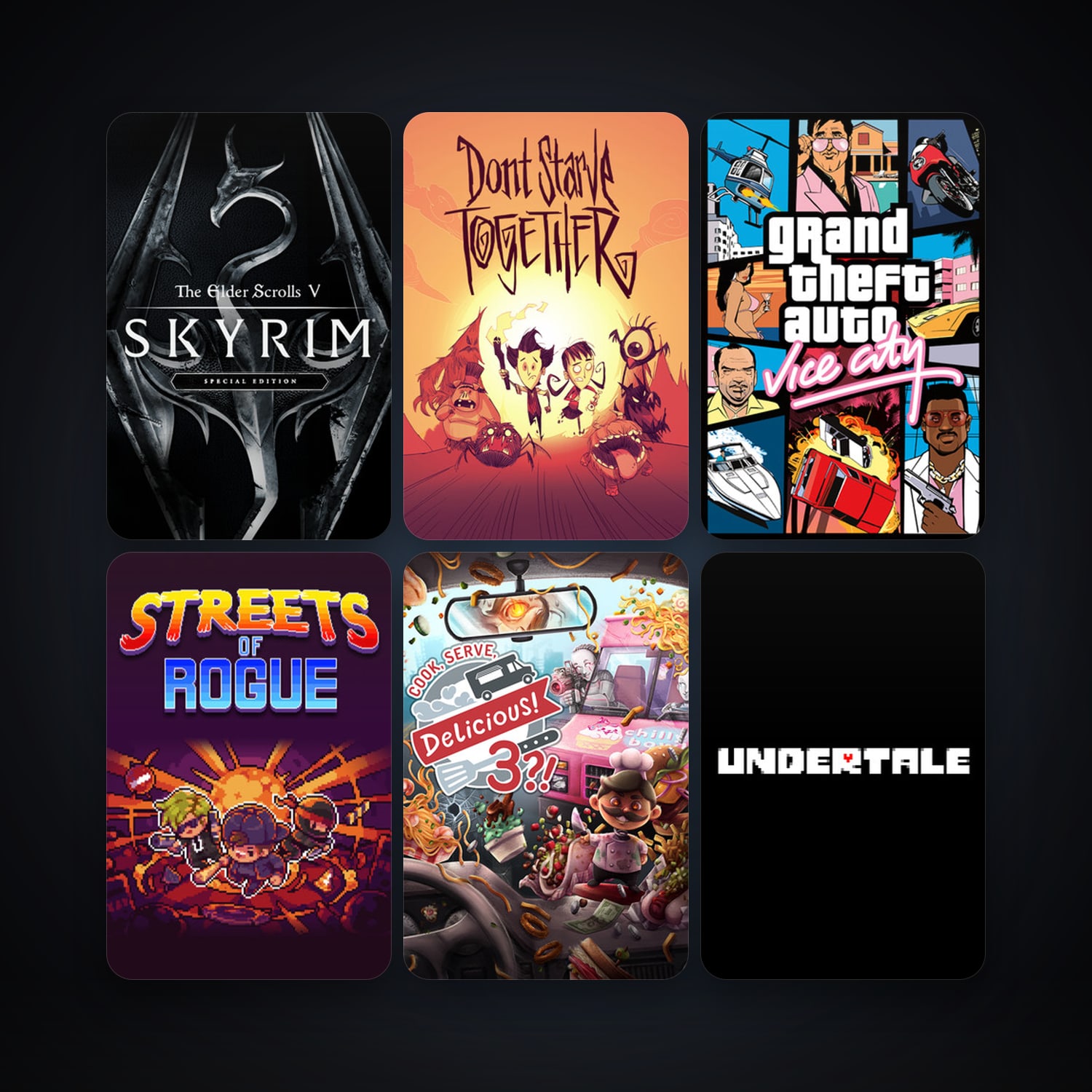 Grand Theft Auto: Vice City + Tabletop Simulator, 58 games, clean — HabibiAccounts