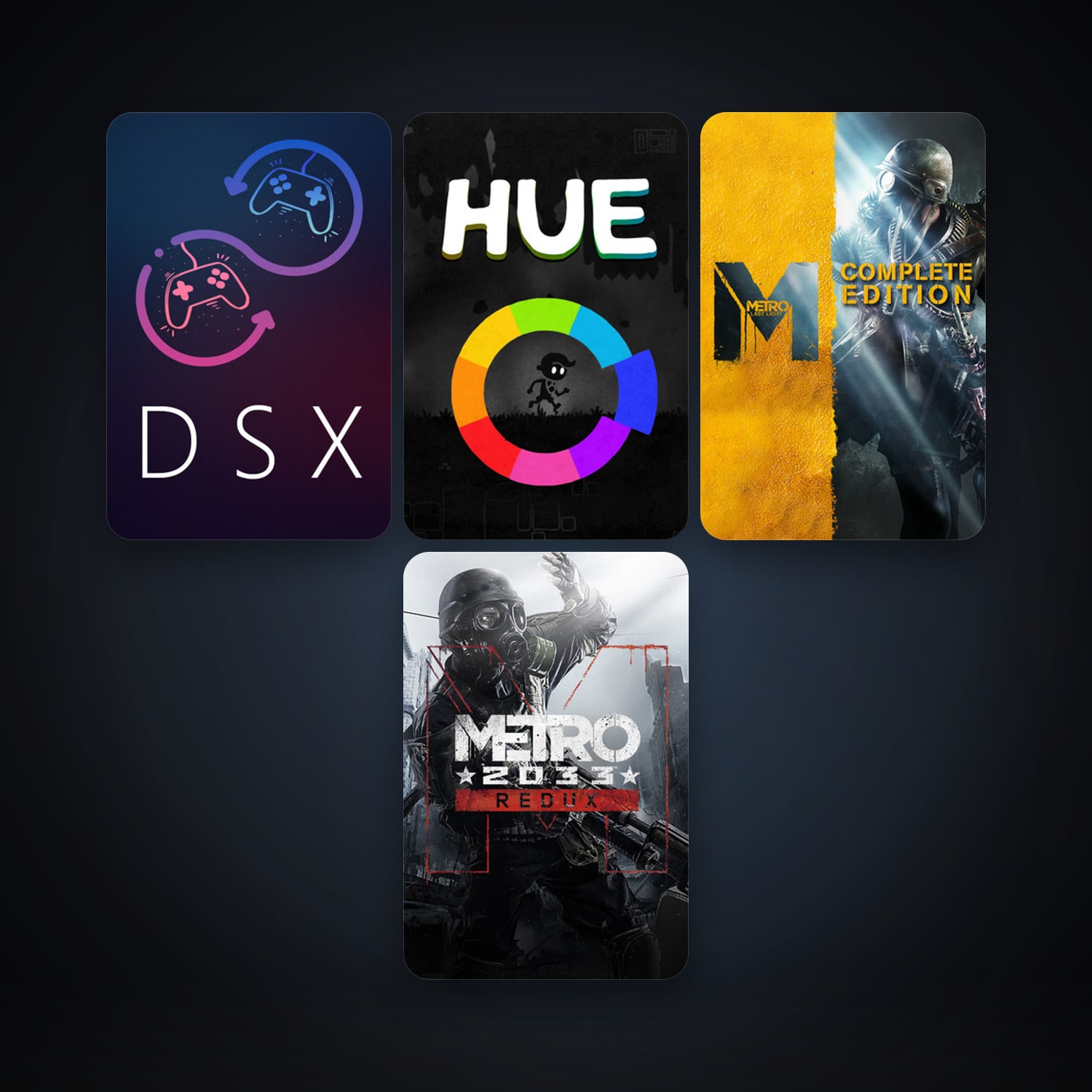 Metro: Last Light + Metro 2033 Redux, 4 games, clean — HabibiAccounts