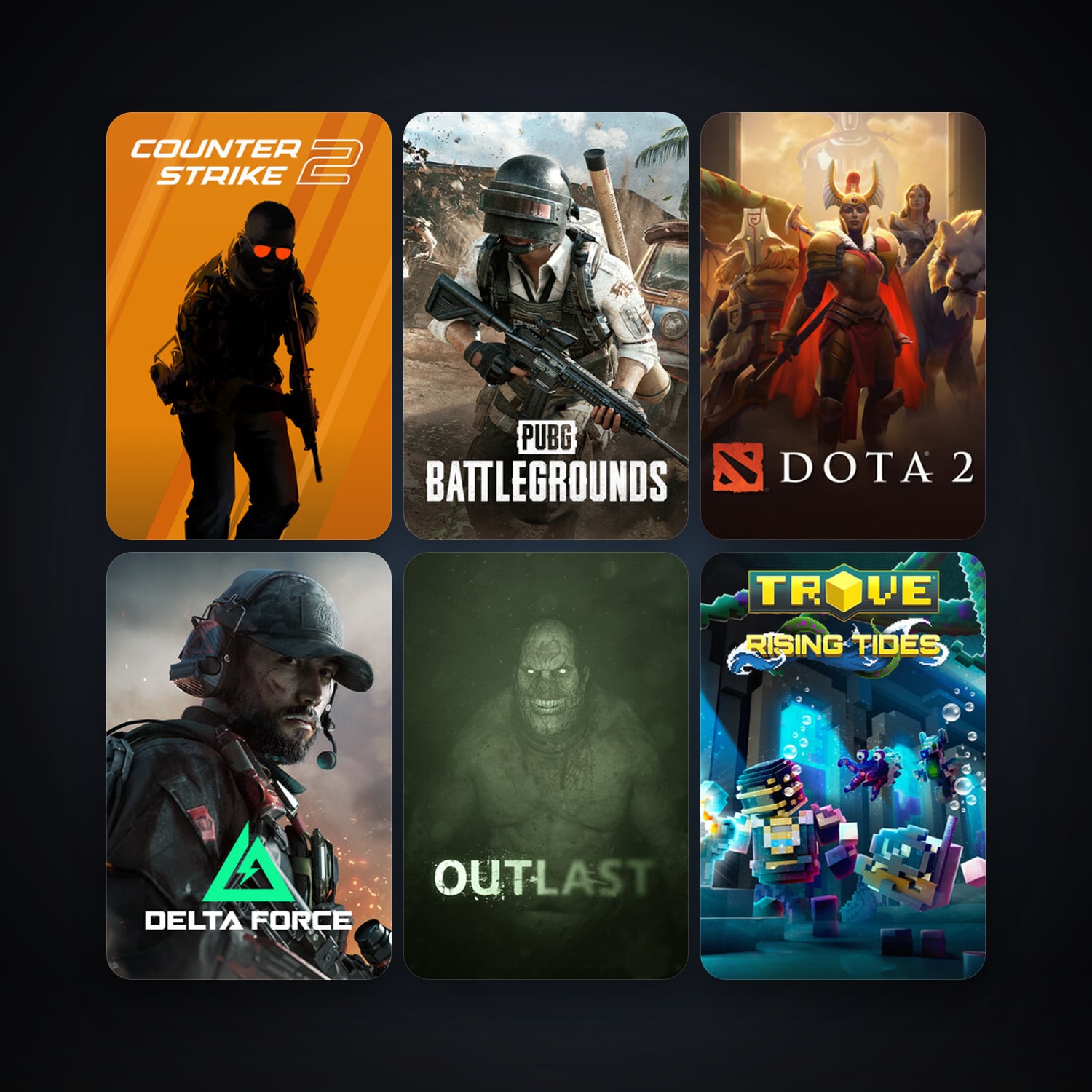 Dota 2 + CS2 Prime, 13 games, clean · 261381027 — HabibiAccounts