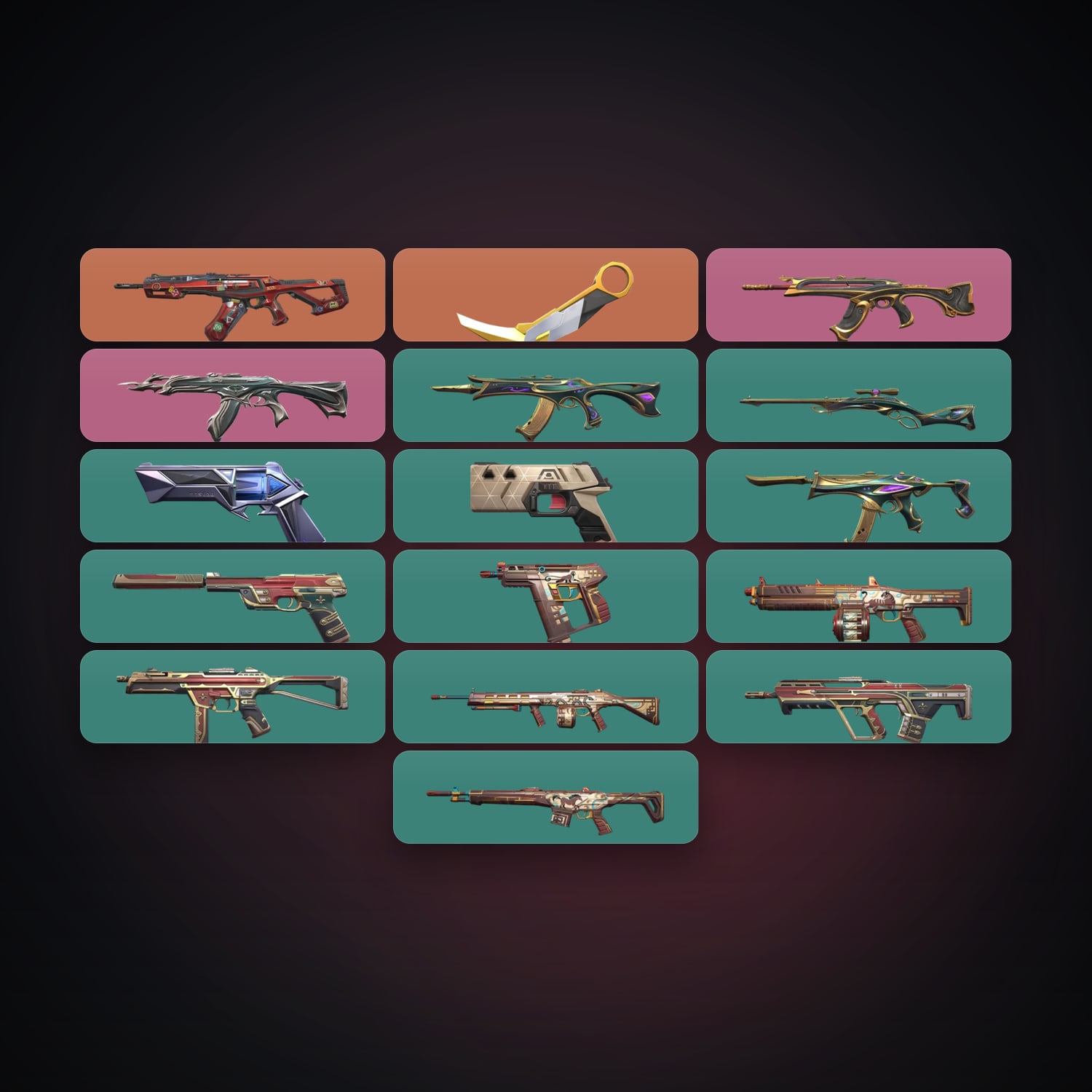 EU Plat 2 locker — 1 knives, 17 skins, lvl 107 — HabibiAccounts