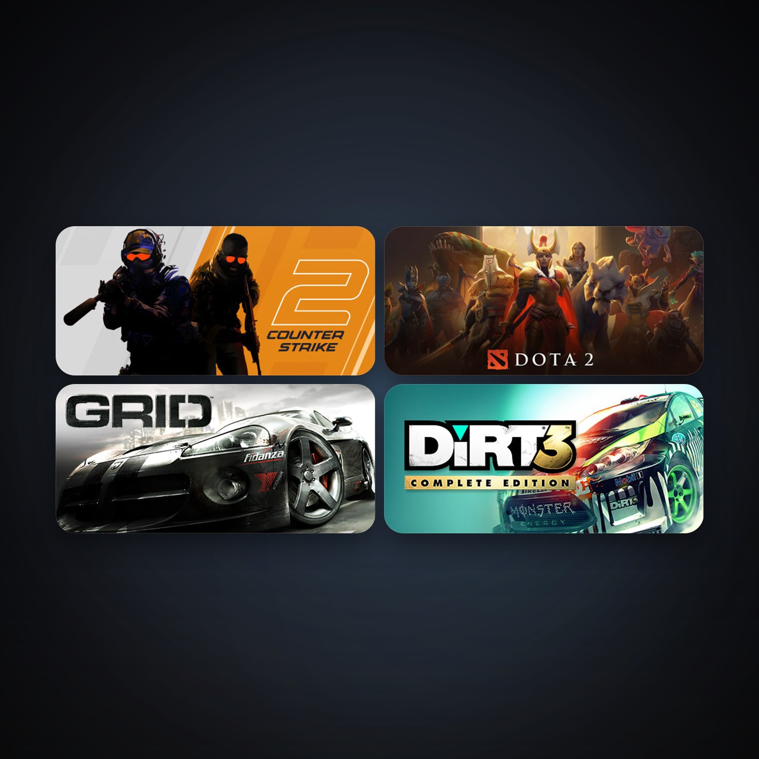 Dota 2 + CS2 Prime, 5 games, clean — HabibiAccounts