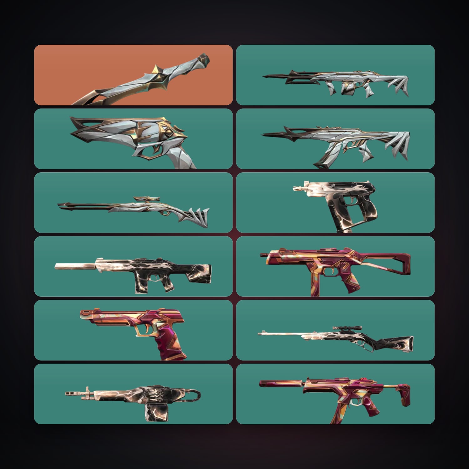 AP Silver 1 locker — 1 knives, 13 skins, lvl 39 · 261383498 — HabibiAccounts