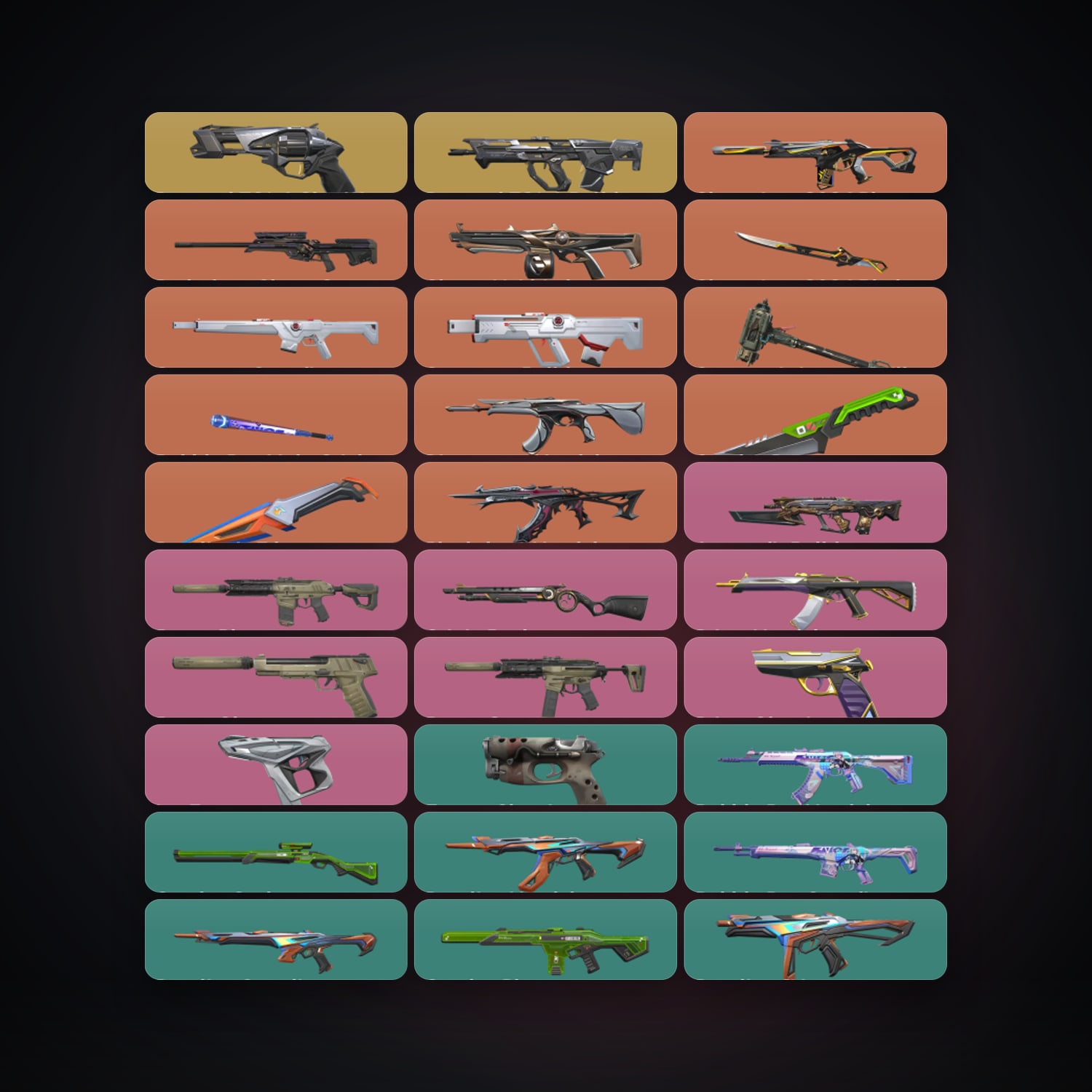 EU Silver 2 locker — 5 knives, 67 skins, lvl 98 — HabibiAccounts