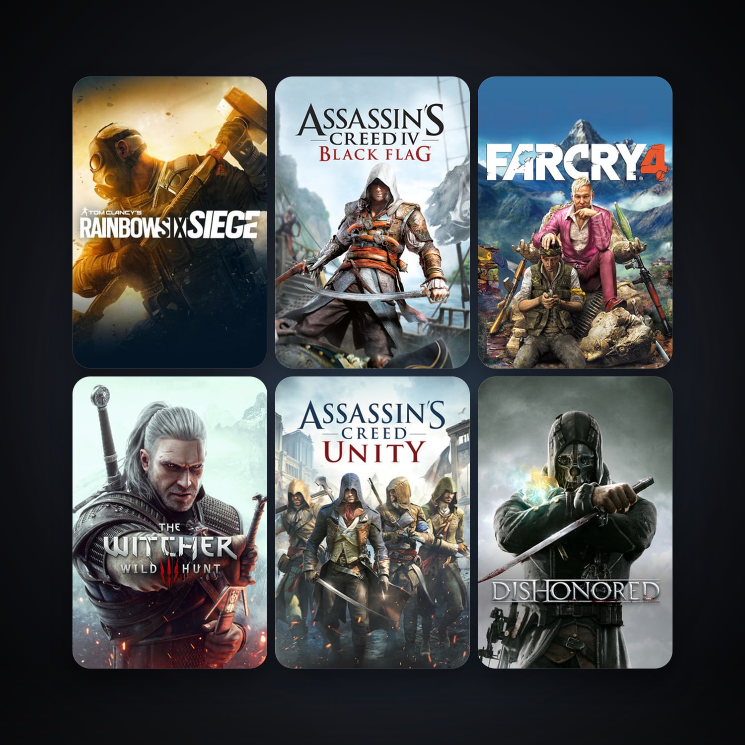 Mount & Blade: Warband + Dishonored, 35 games, clean — HabibiAccounts