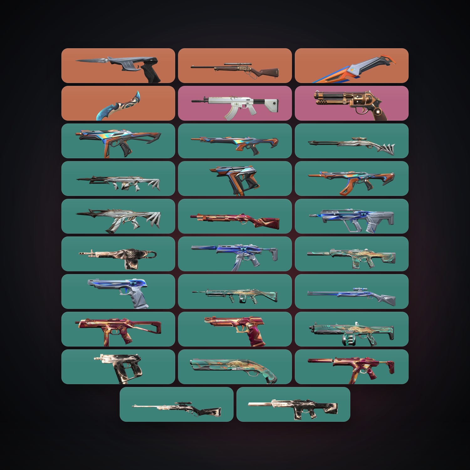 NA Silver 1 locker — 2 knives, 29 skins, lvl 60 — HabibiAccounts