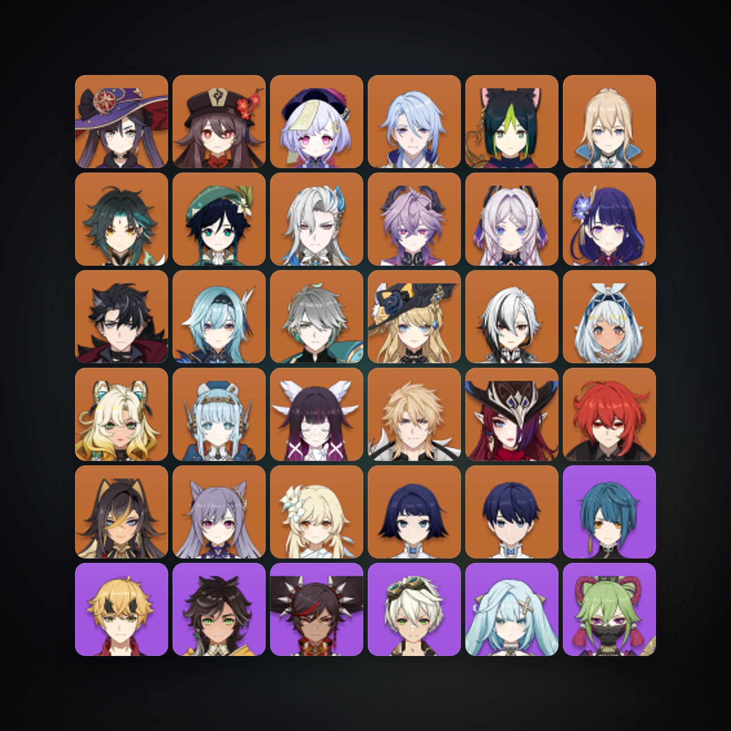 Genshin Impact | AR 59 | 80 Chars | 26× 5★ — HabibiAccounts