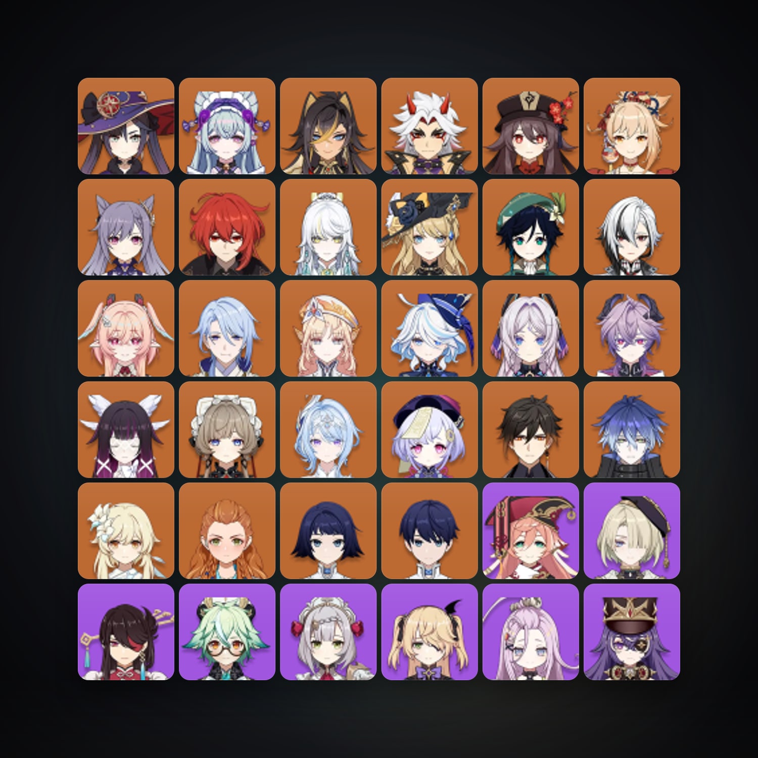 Genshin Impact | AR 60 | 78 Chars | 24× 5★ — Genshin / miHoYo Account — HabibiAccounts