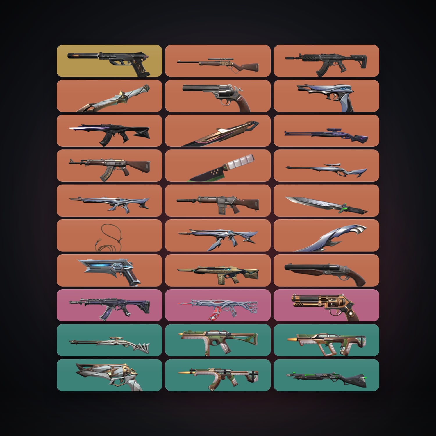 NA Bronze 3 locker — 6 knives, 59 skins, lvl 71 — HabibiAccounts