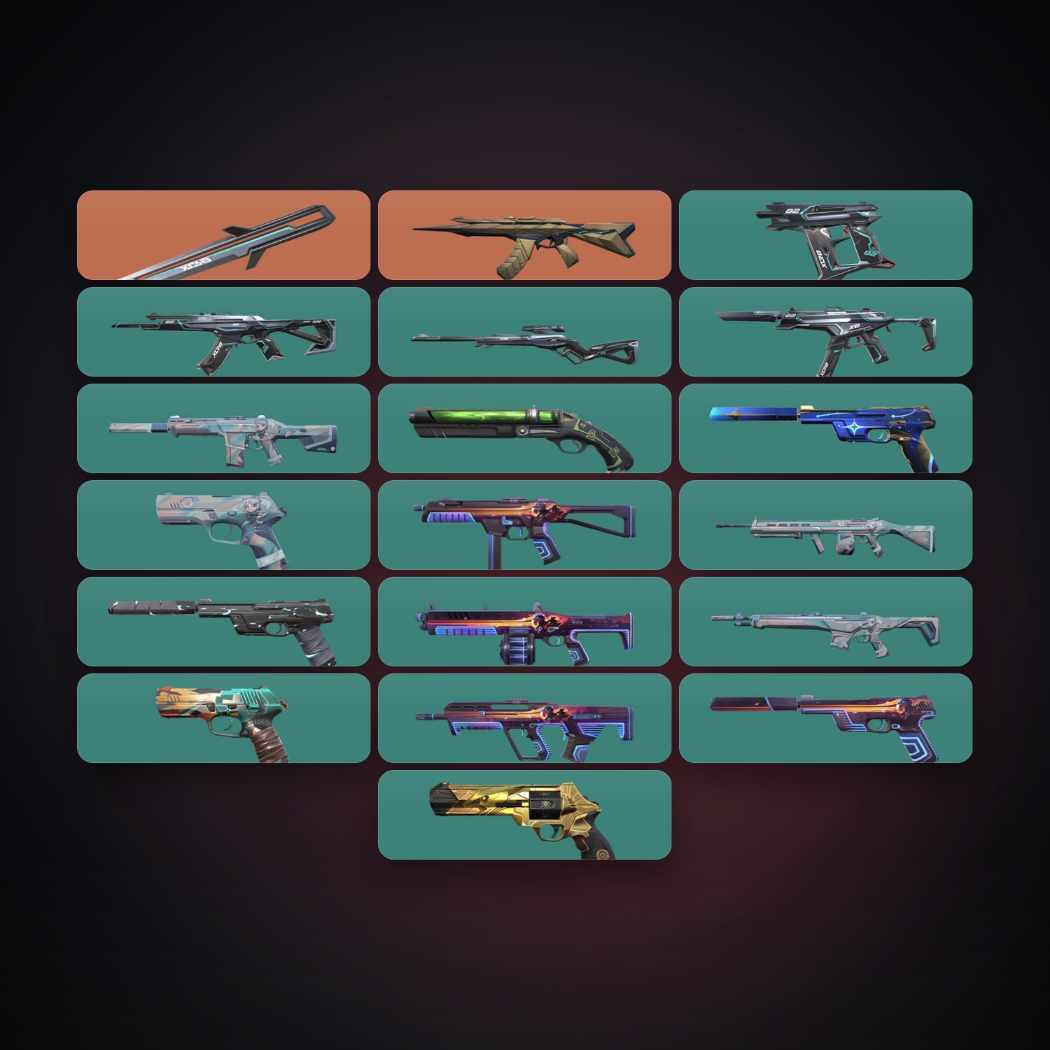 EU Bronze 2 locker — 1 knives, 19 skins, lvl 105 — HabibiAccounts