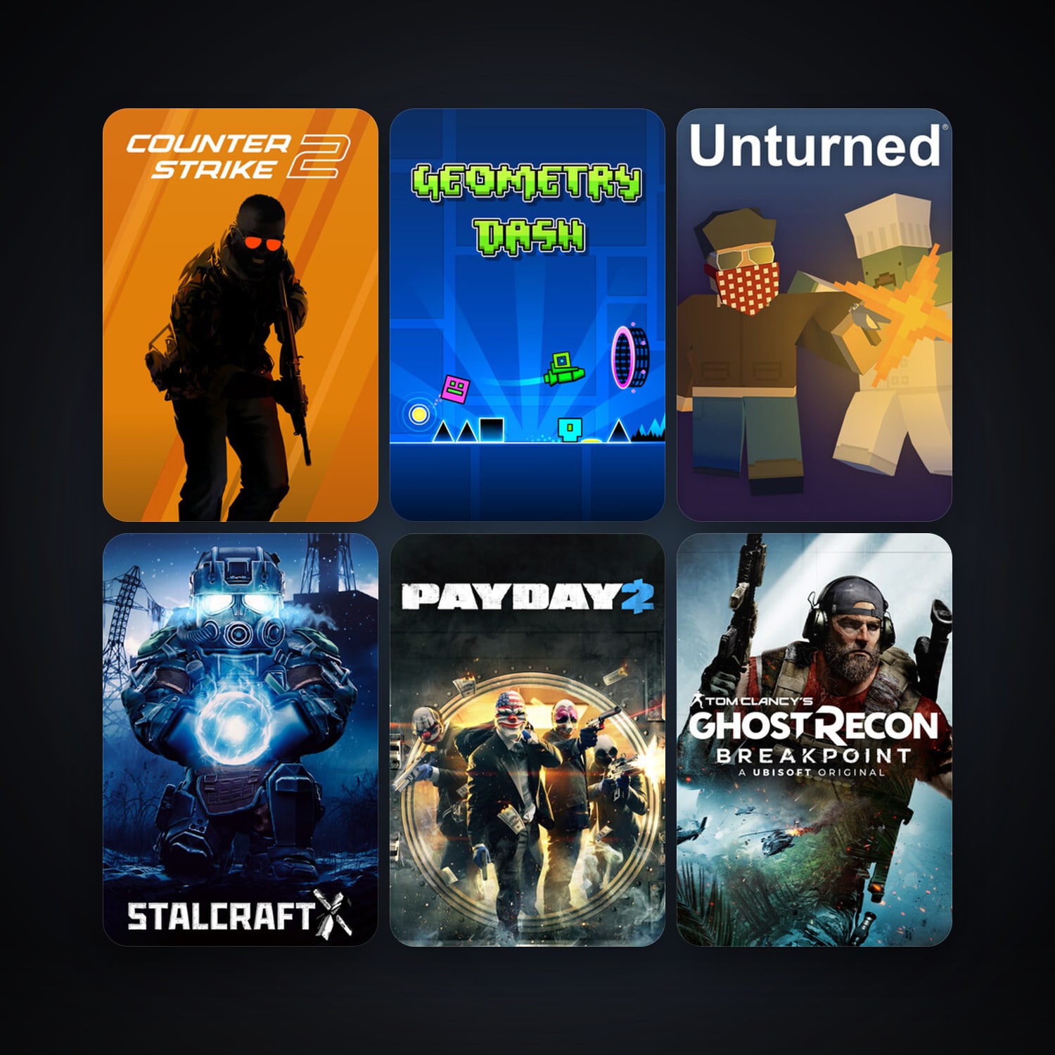 CS2 Prime + Tom Clancy's Ghost Recon: Future Soldier, 14 games, clean — HabibiAccounts