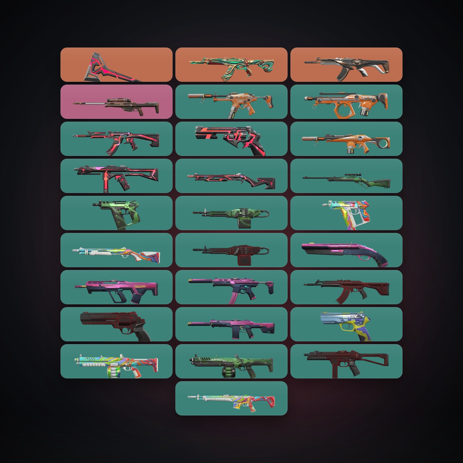 EU Bronze 2 locker — 1 knives, 28 skins, lvl 81 — HabibiAccounts