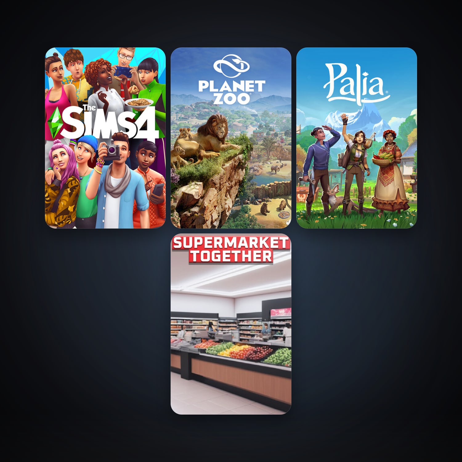Portal 2 + Planet Zoo, 9 games, clean — HabibiAccounts