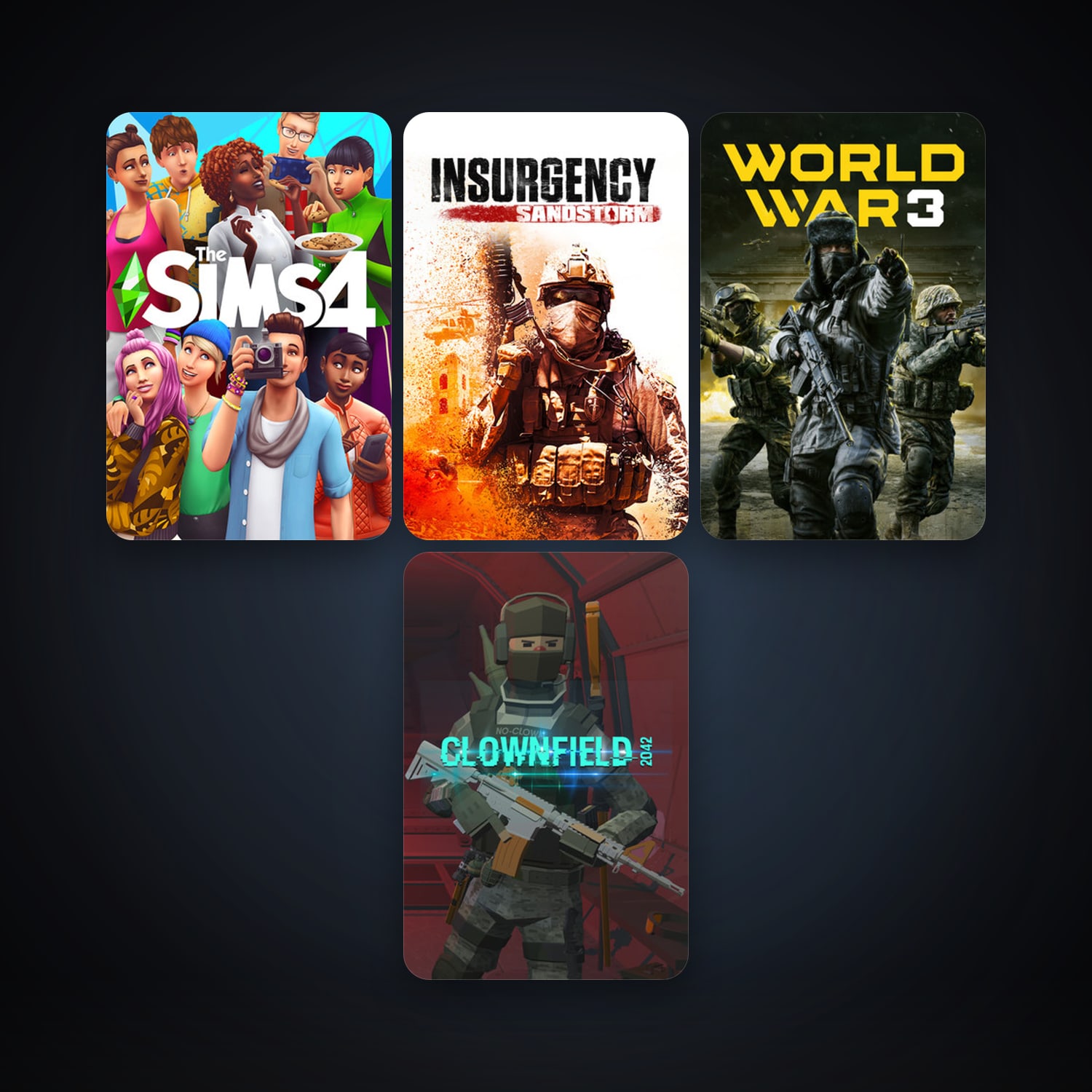 Insurgency: Sandstorm + World War 3, 10 games, clean — HabibiAccounts