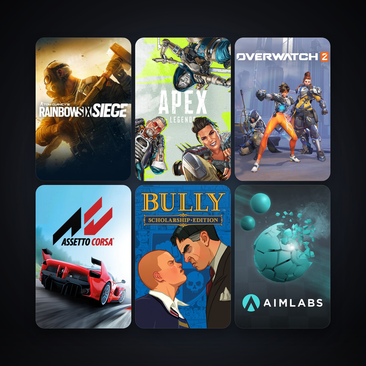 Bully: Scholarship Edition + Assetto Corsa, 15 games, clean — HabibiAccounts