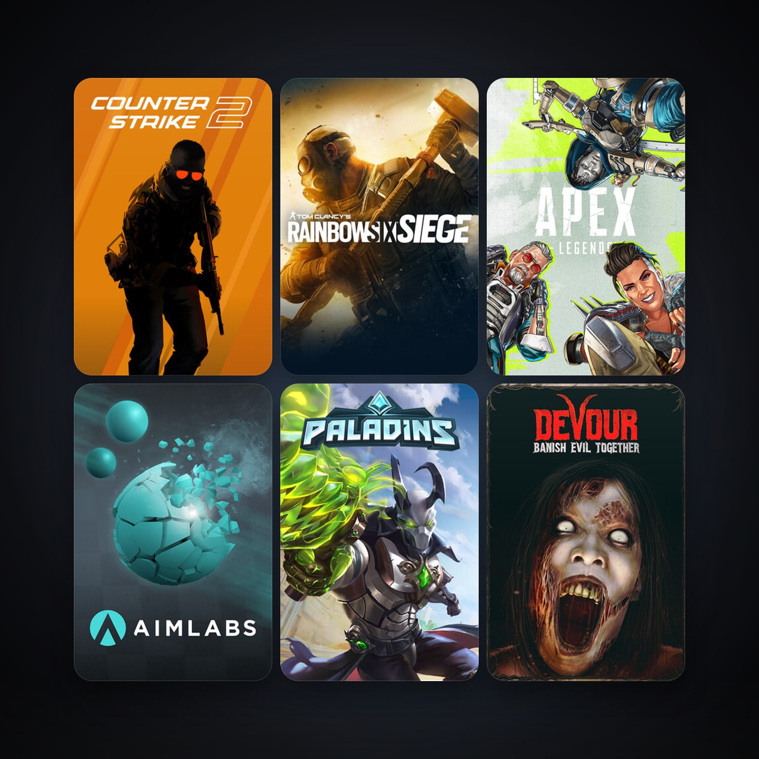 Steam account: CS2 Prime + Tom Clancy's Rainbow Six Siege, 26 games, clean — HabibiAccounts