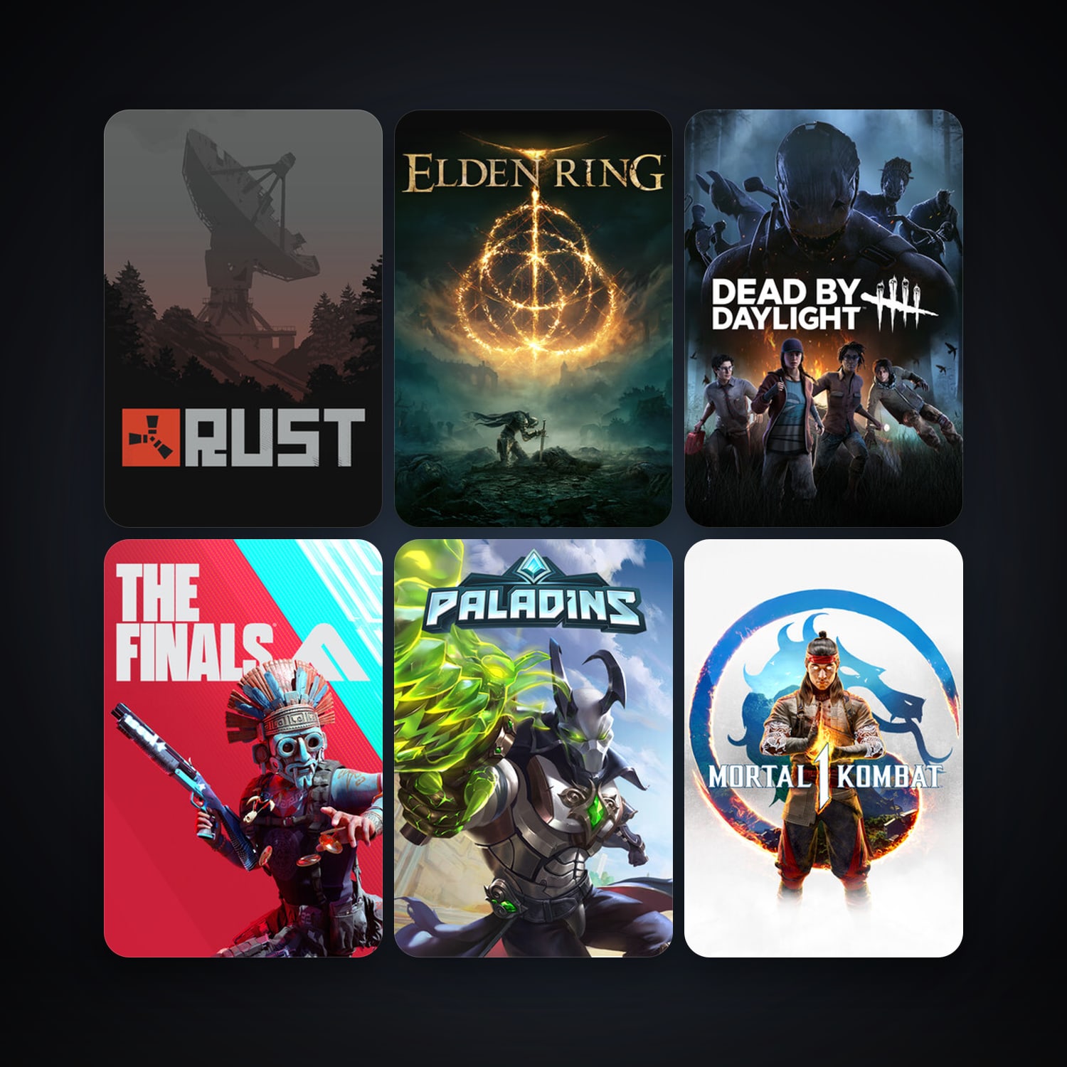 Rust + Dead by Daylight, 27 games, clean — HabibiAccounts