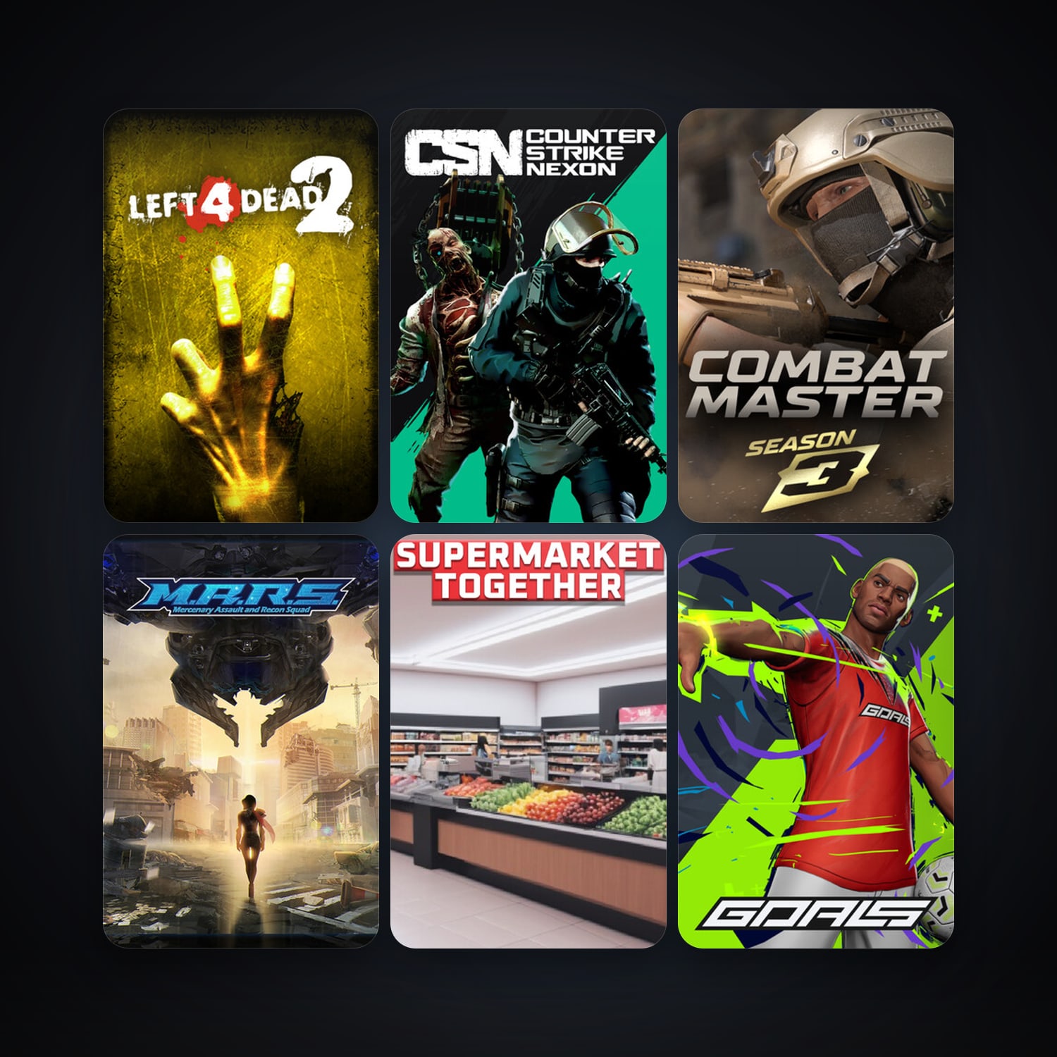 Left 4 Dead 2 + Free CS2 (No Prime), 33 games, clean — HabibiAccounts