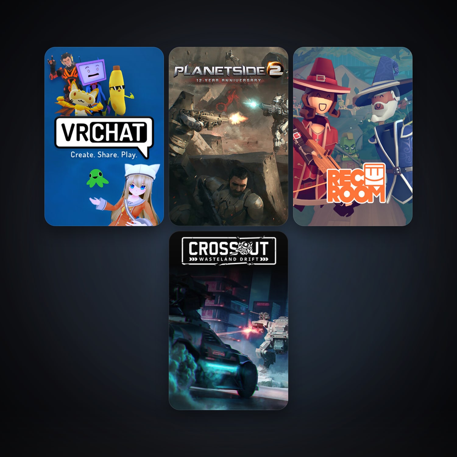 PlanetSide 2 + Crossout, 18 games, clean — HabibiAccounts