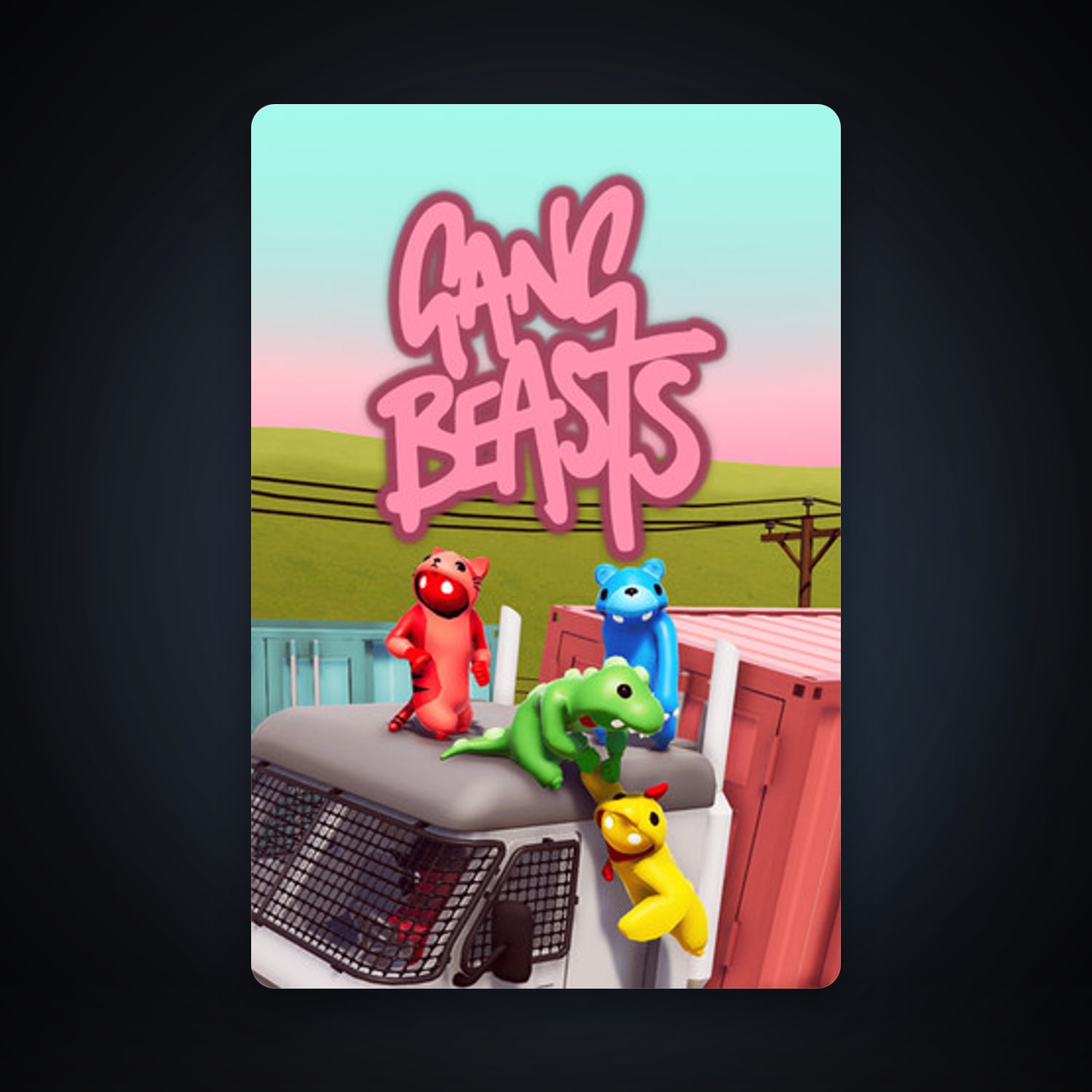 Gang Beasts, 3 games, clean — HabibiAccounts