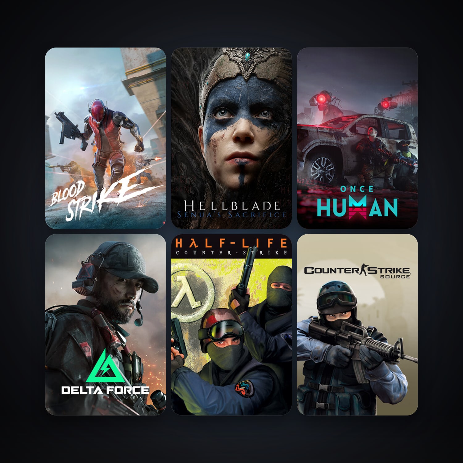 Counter-Strike + Counter-Strike: Source, 12 games, clean — HabibiAccounts