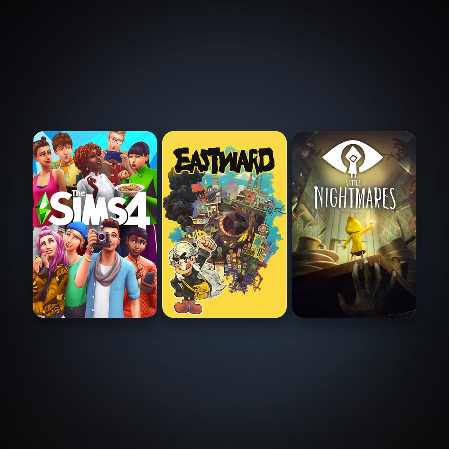 Little Nightmares + Eastward, 6 games, clean — HabibiAccounts