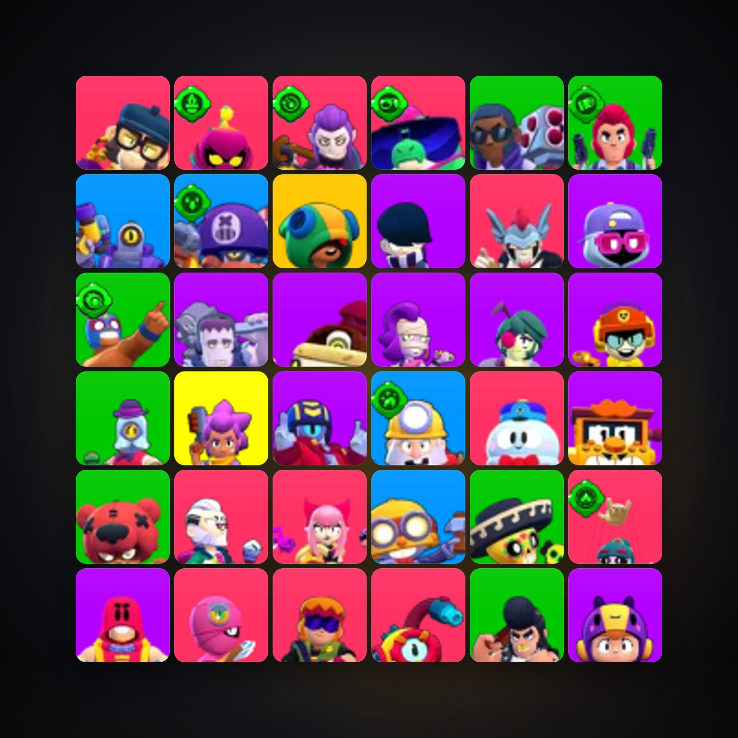 66 Brawlers | 6.5K Trophies — Supercell Account — HabibiAccounts
