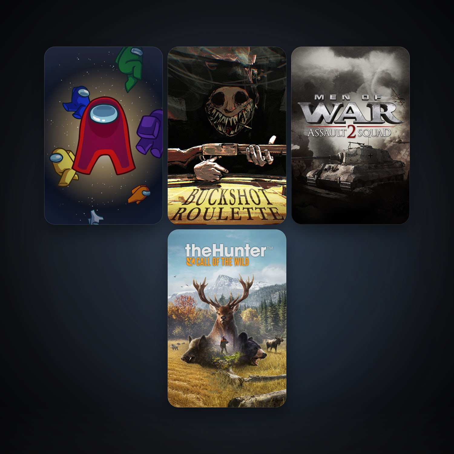 Men of War: Assault Squad 2 + theHunter: Call of the Wild, 16 games, clean — HabibiAccounts