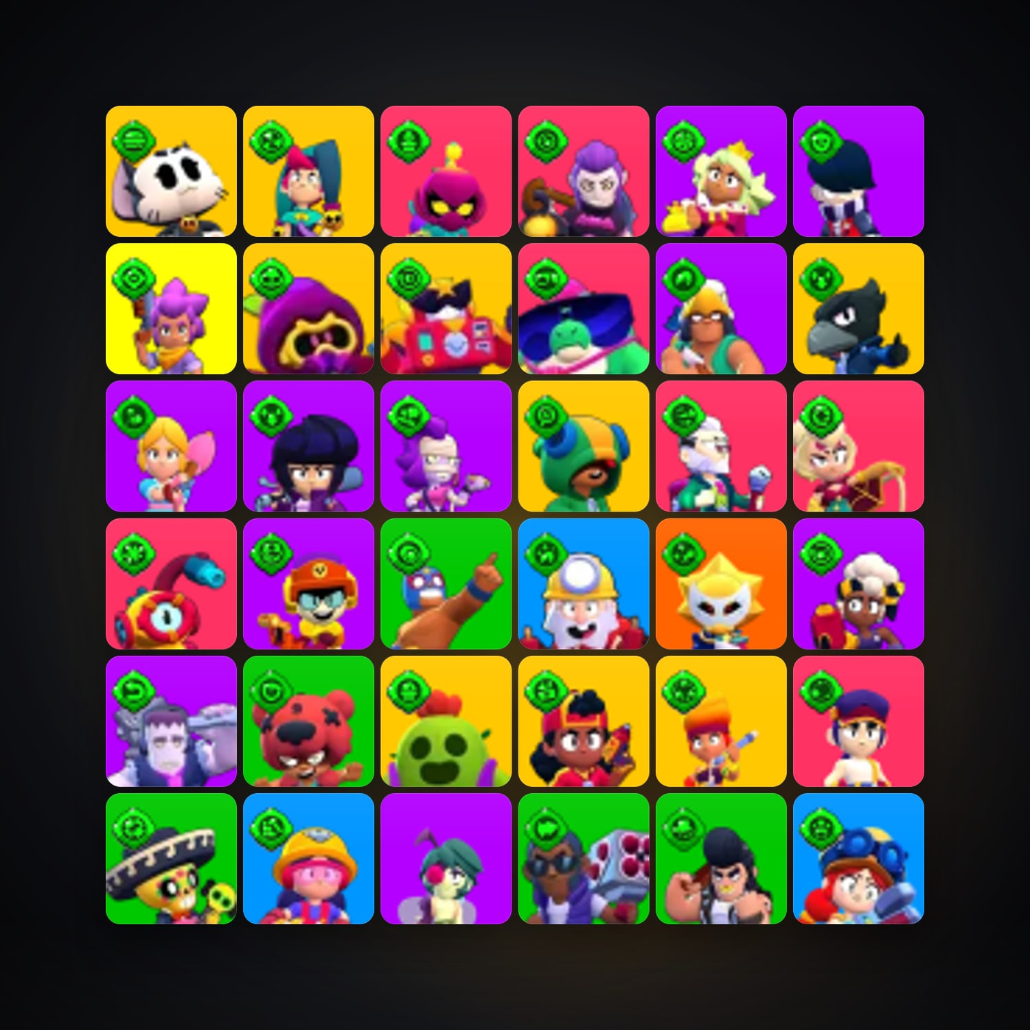 106 Brawlers | 52.7K Trophies — Supercell Account — HabibiAccounts