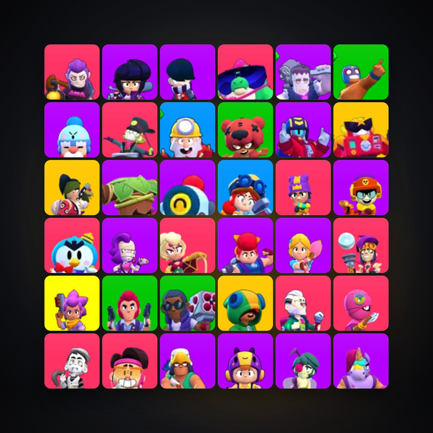 47 Brawlers | 2.4K Trophies — HabibiAccounts
