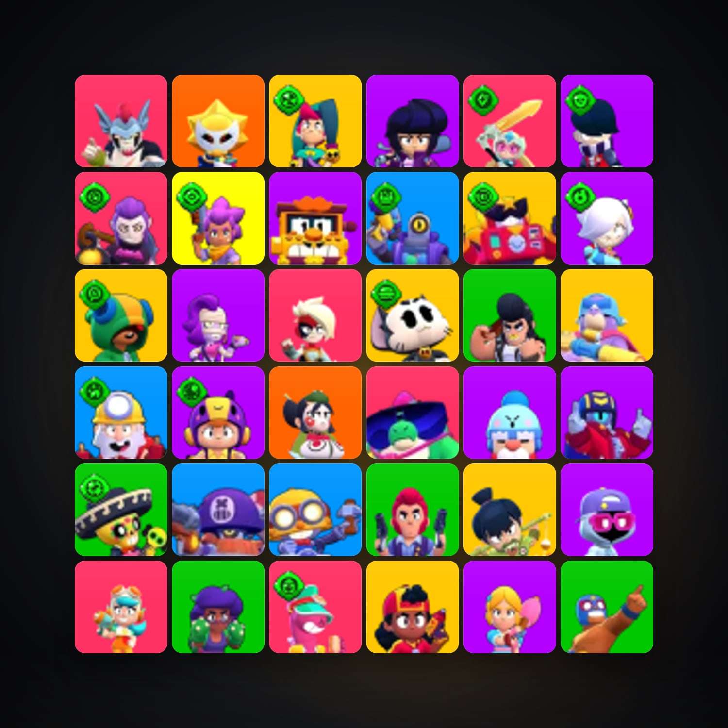 105 Brawlers | 61.1K Trophies — Supercell Account — HabibiAccounts