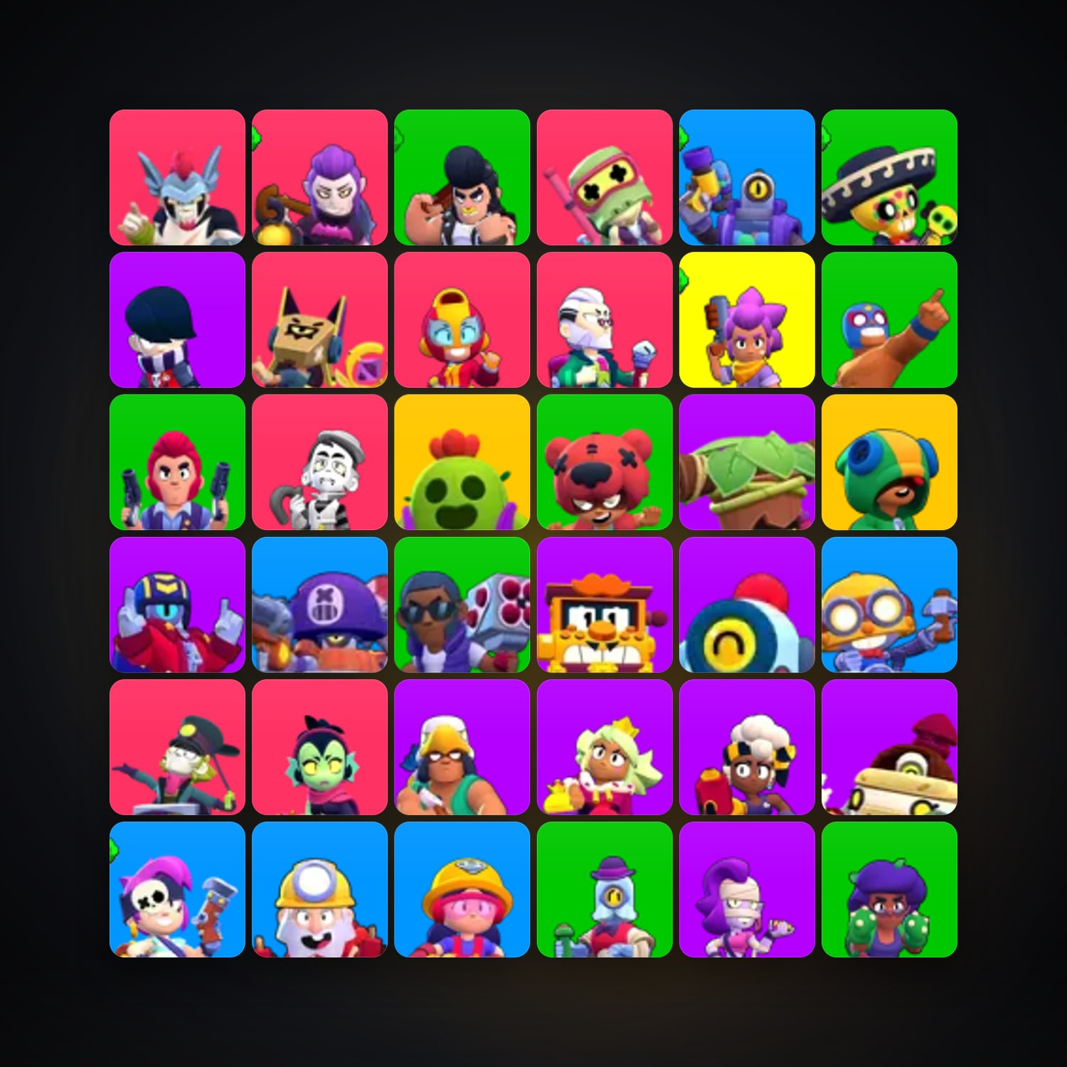 54 Brawlers | 11.1K Trophies — Supercell Account — HabibiAccounts
