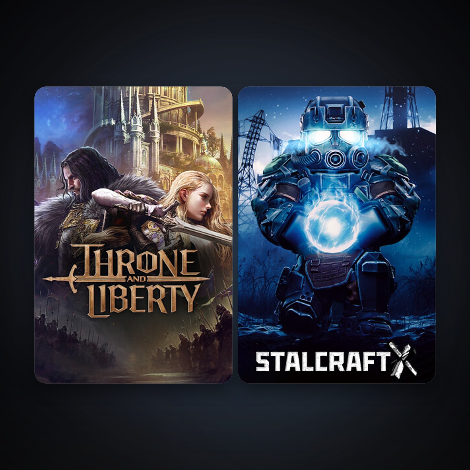 STALZONE + THRONE AND LIBERTY, 4 games, clean — HabibiAccounts