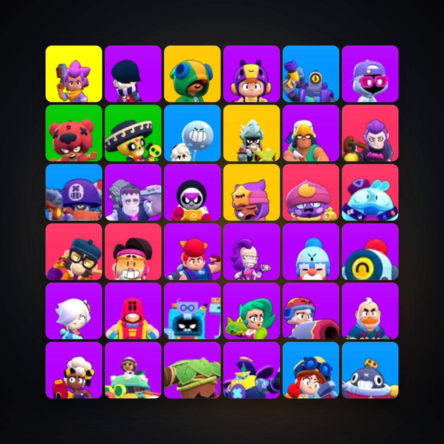 47 Brawlers | 3.5K Trophies — HabibiAccounts