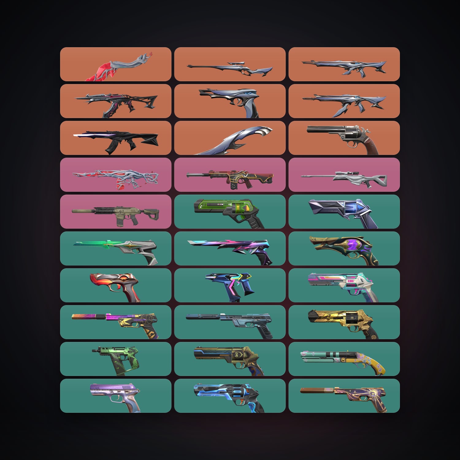 AP Gold 1 locker — 2 knives, 30 skins, lvl 317 — HabibiAccounts