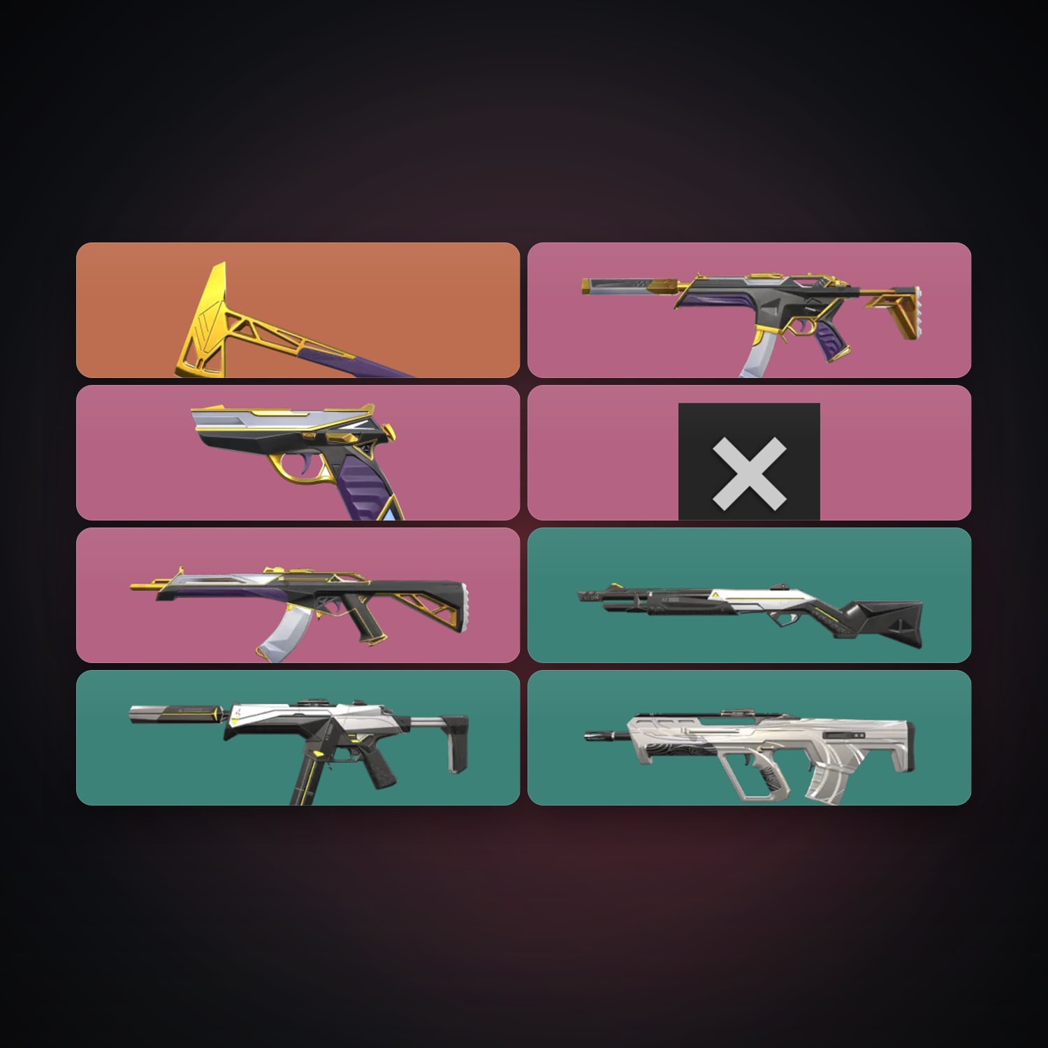 EU locker — 1 knives, 8 skins, lvl 1 — HabibiAccounts