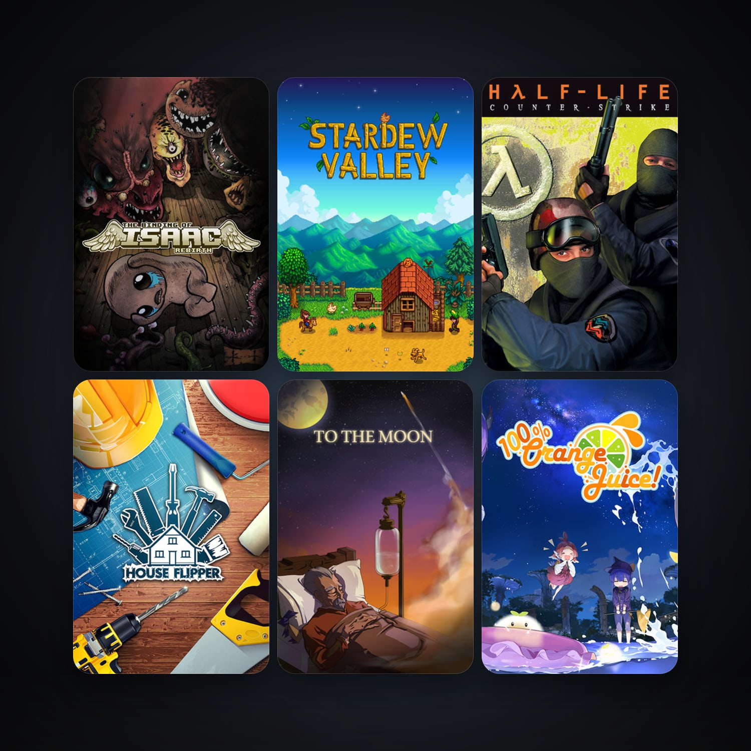 Counter-Strike + To the Moon, 15 games, clean — HabibiAccounts