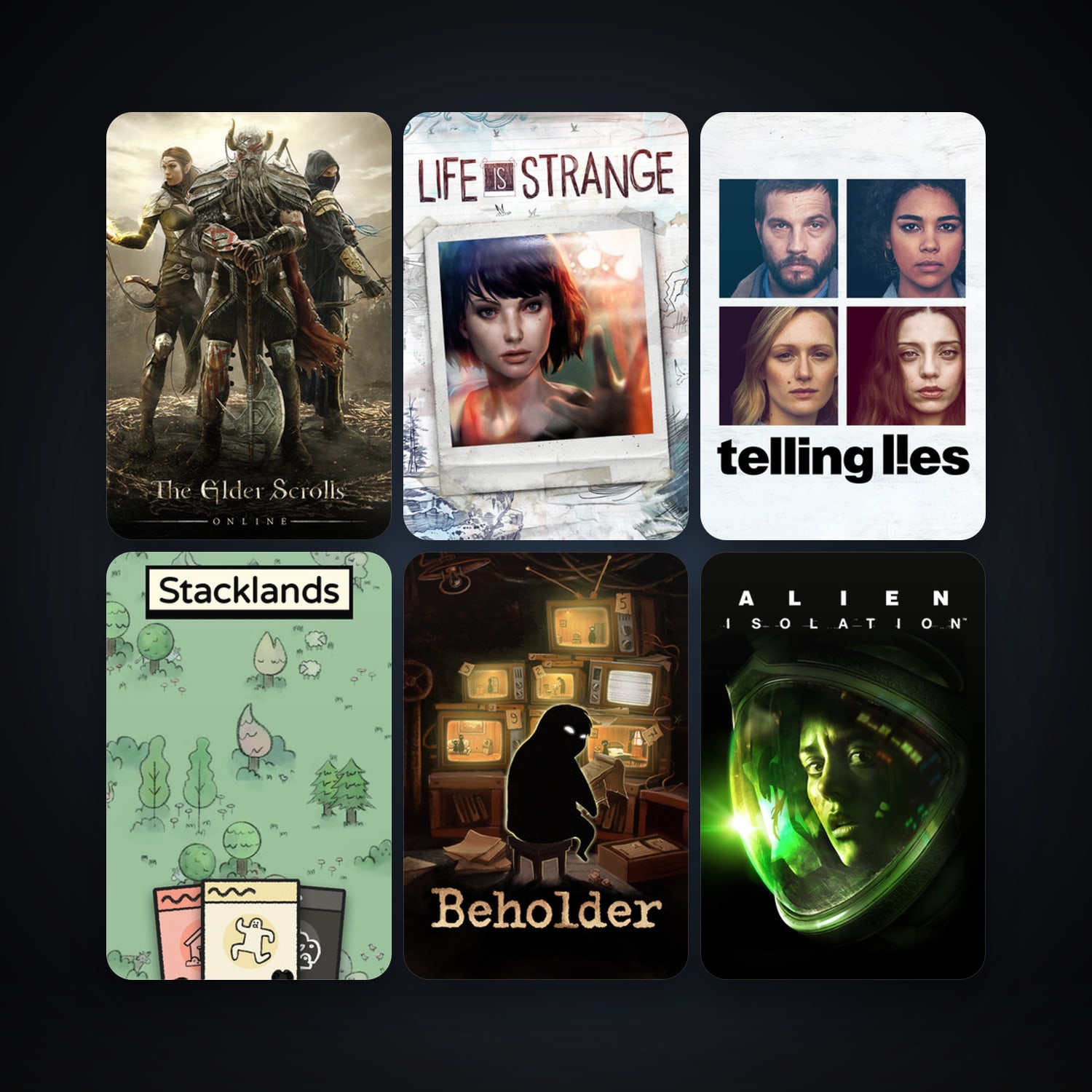 Alien: Isolation + Don't Starve, 22 games, clean — HabibiAccounts