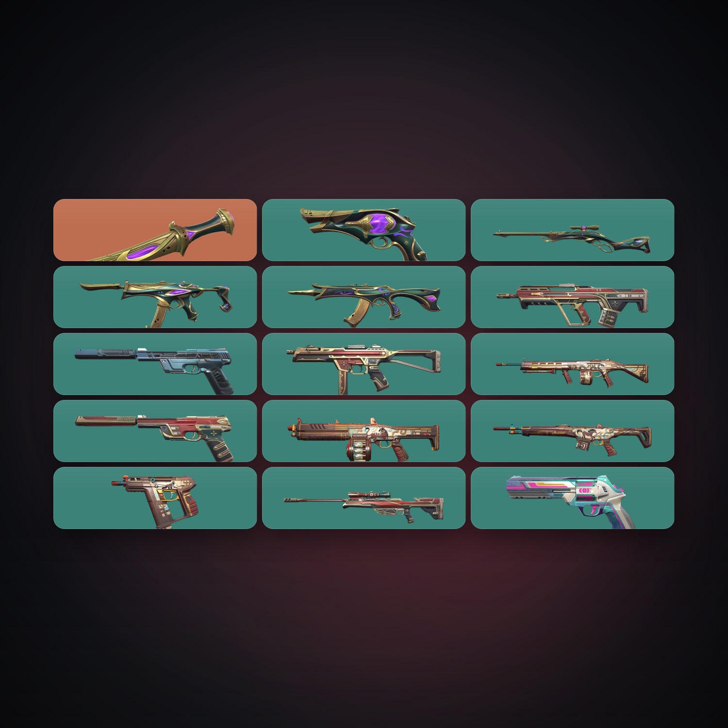 LA Bronze 3 locker — 1 knives, 15 skins, lvl 115 — HabibiAccounts
