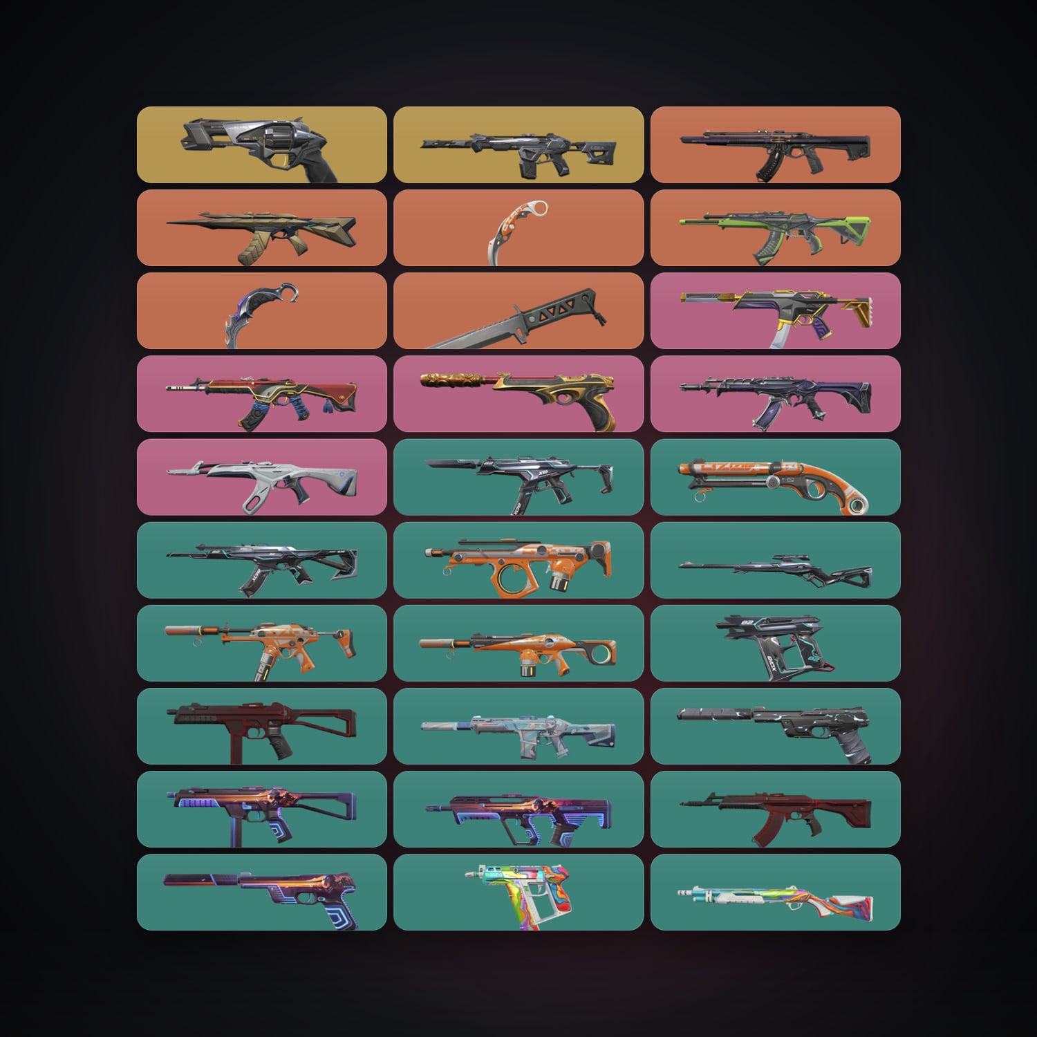 EU Bronze 1 locker — 3 knives, 40 skins, lvl 127 — HabibiAccounts