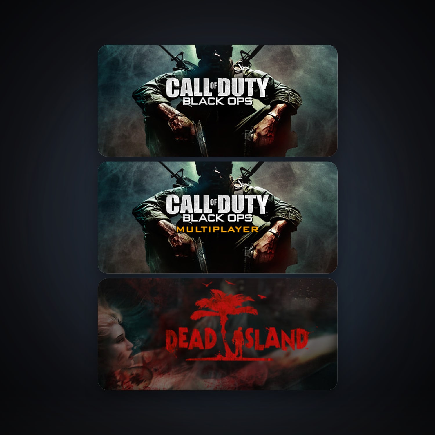 Call of Duty: Black Ops + Call of Duty: Black Ops Multiplayer, 4 games, clean — HabibiAccounts
