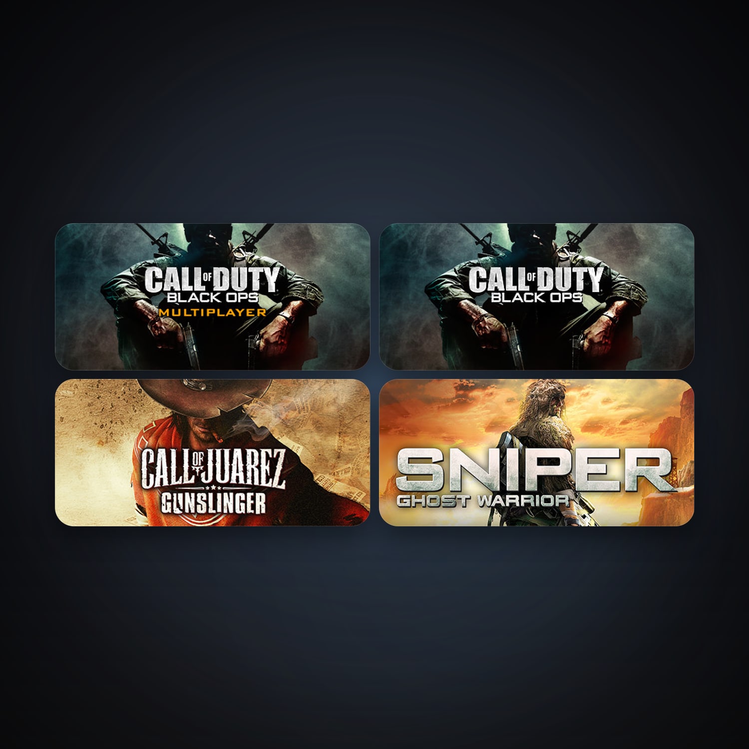 RACE 07 + Sniper: Ghost Warrior, 7 games, clean — HabibiAccounts
