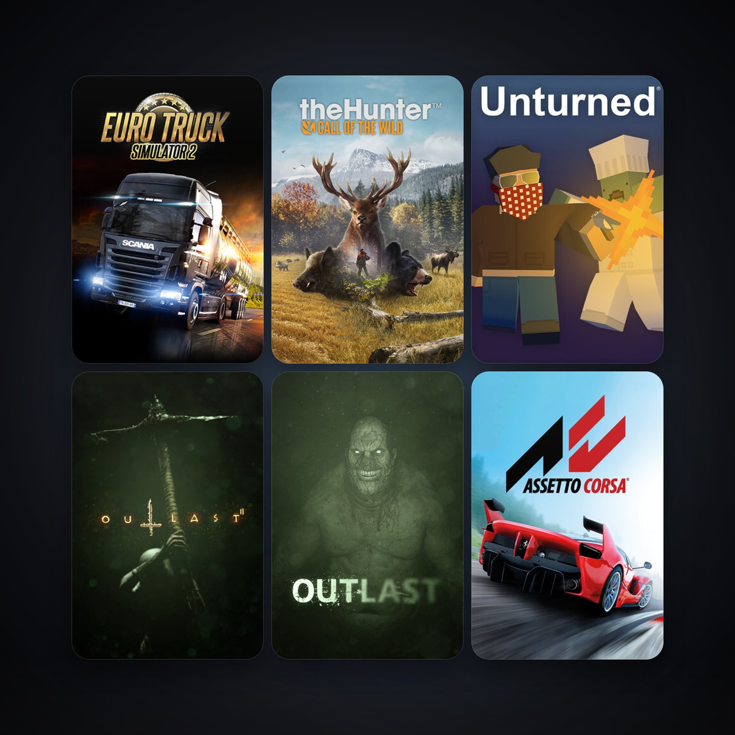 Free CS2 (No Prime) + Euro Truck Simulator 2, 20 games, clean — HabibiAccounts