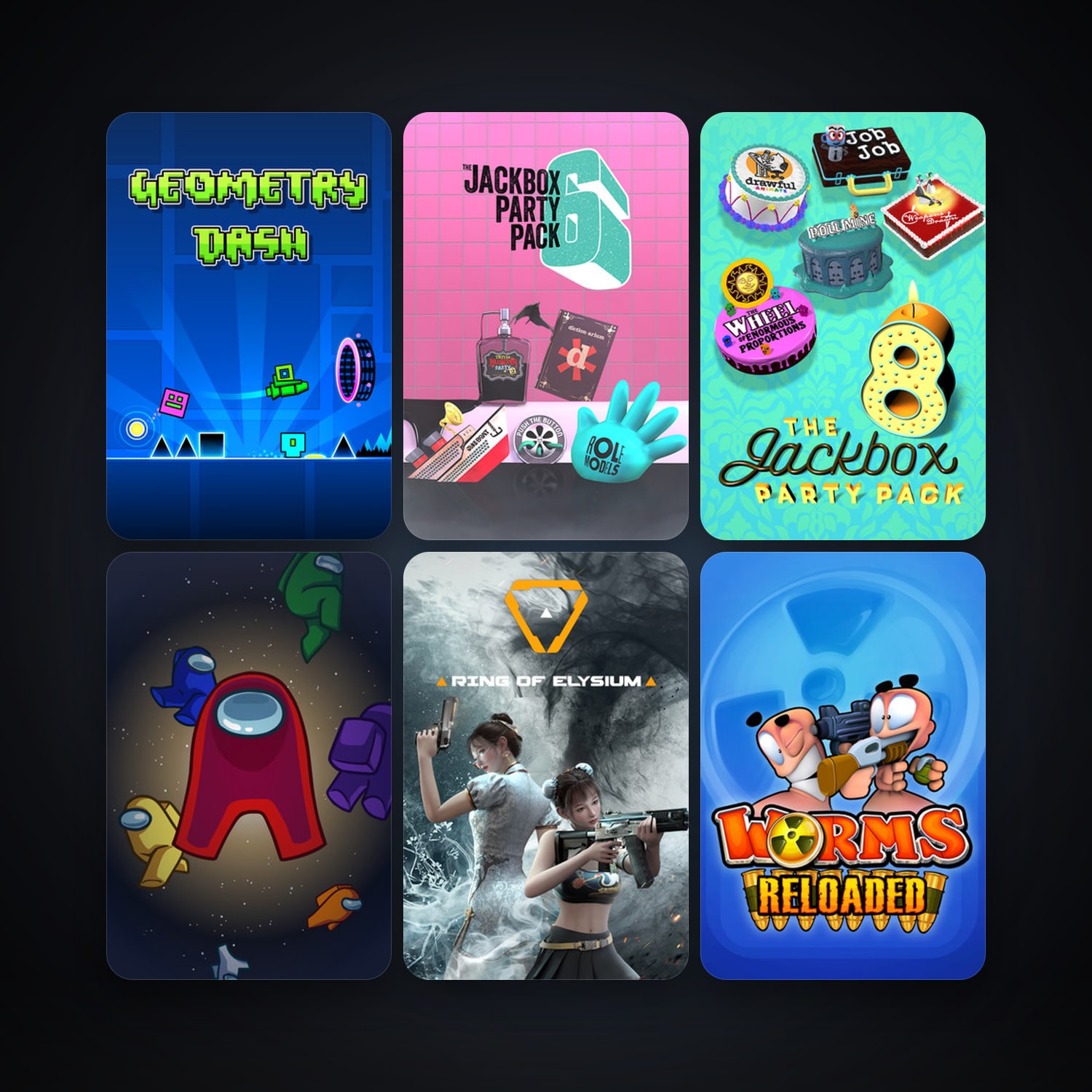 Worms Reloaded + Little Inferno, 18 games, clean — HabibiAccounts