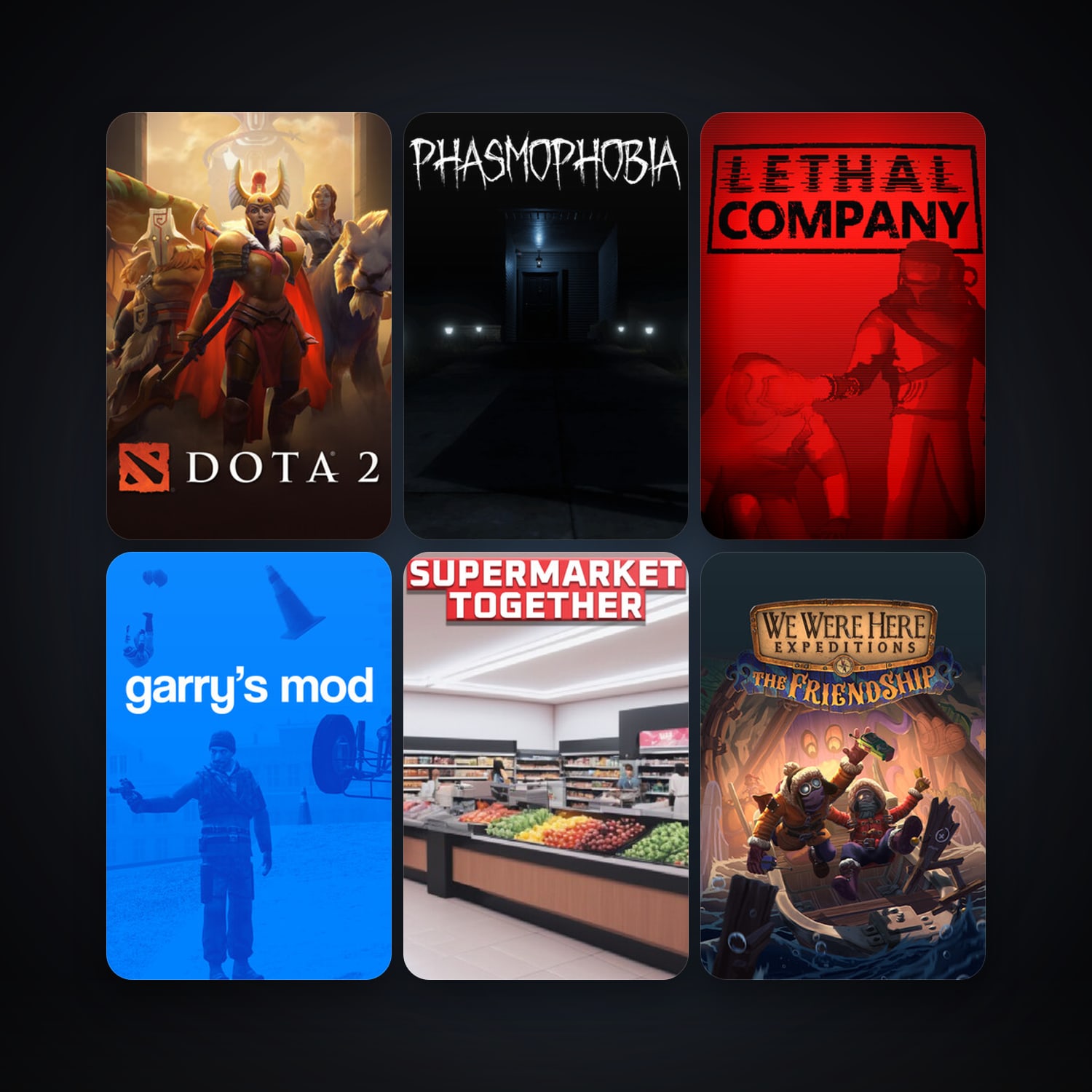 Dota 2 + Garry's Mod, 11 games, clean — HabibiAccounts