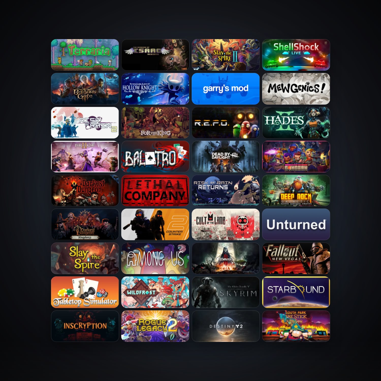 Garry's Mod + Terraria, 159 games, Steam 14, clean — HabibiAccounts