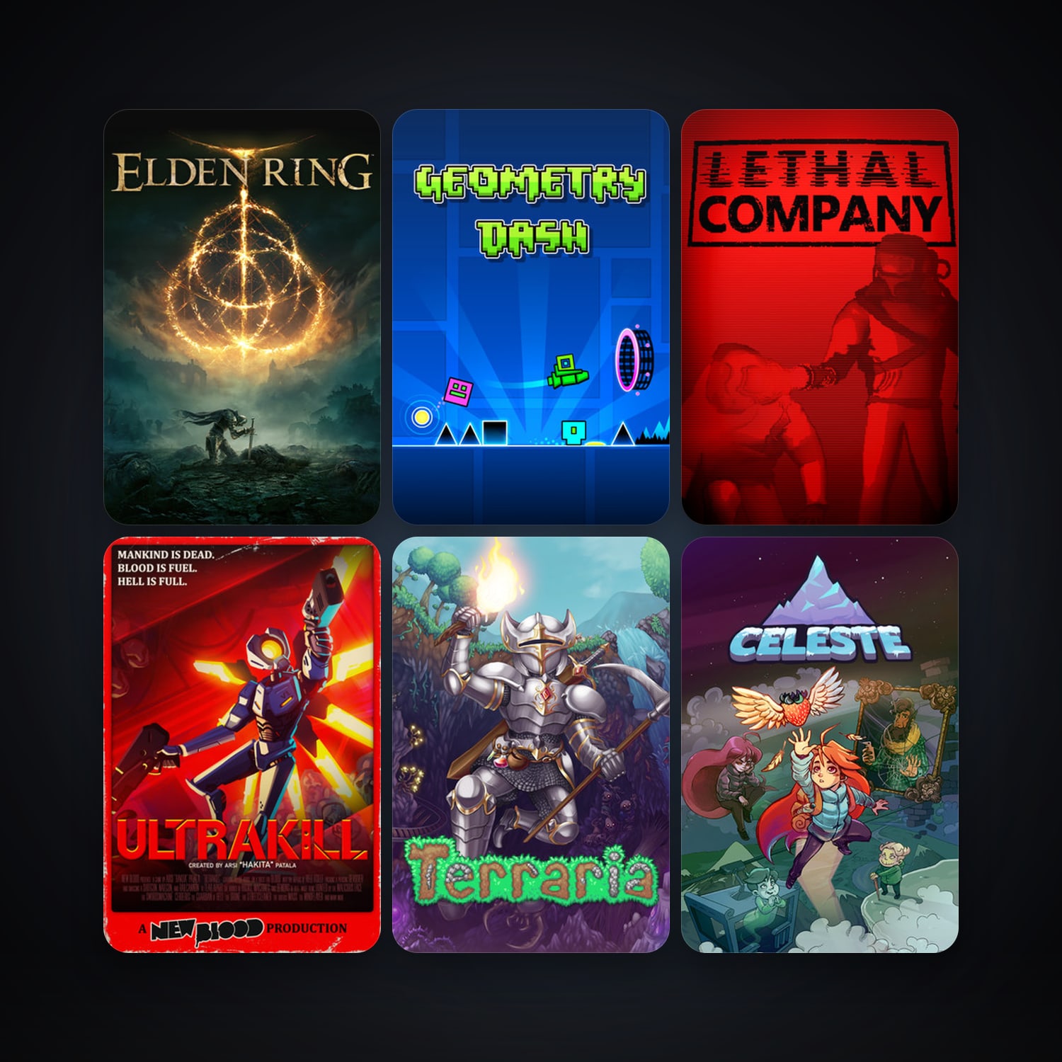 Terraria + Geometry Dash, 45 games, clean — HabibiAccounts