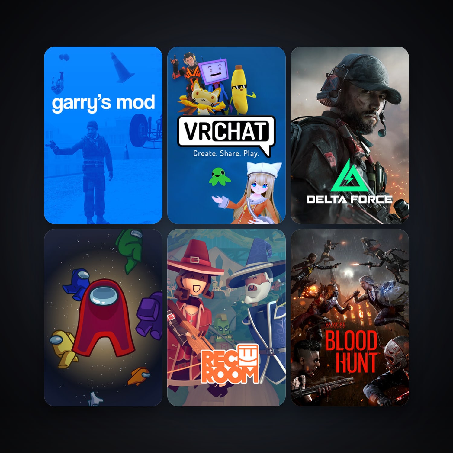 Garry's Mod + VRChat, 13 games, clean — HabibiAccounts